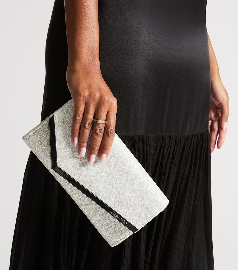 Jimmy Choo Emmie clutch bag, imported from the UK