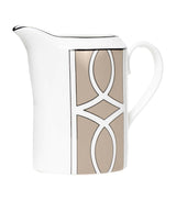 Harrods Geometric Print Fine Bone China Milk Jug 235ml UK Made- Buy online at McGrocer