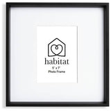 Habitat black wooden picture frame 5x7 inch, UK version