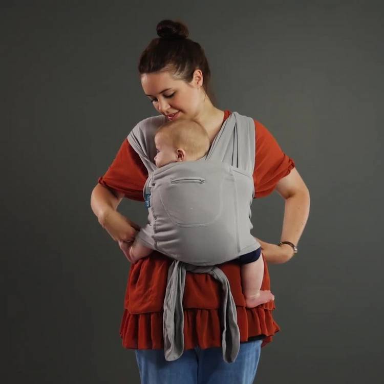 Caboo Lite baby carrier sling for newborns 5lb+, UK version