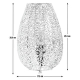 Argos Home fretwork table lamp 25.5cm (British brand)