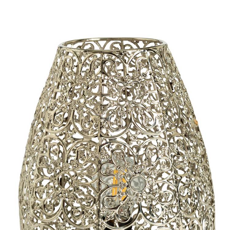 Argos Home fretwork table lamp 25.5cm (British brand)