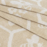 Argos Home floral bee hand towel beige pack of 2 (British brand)