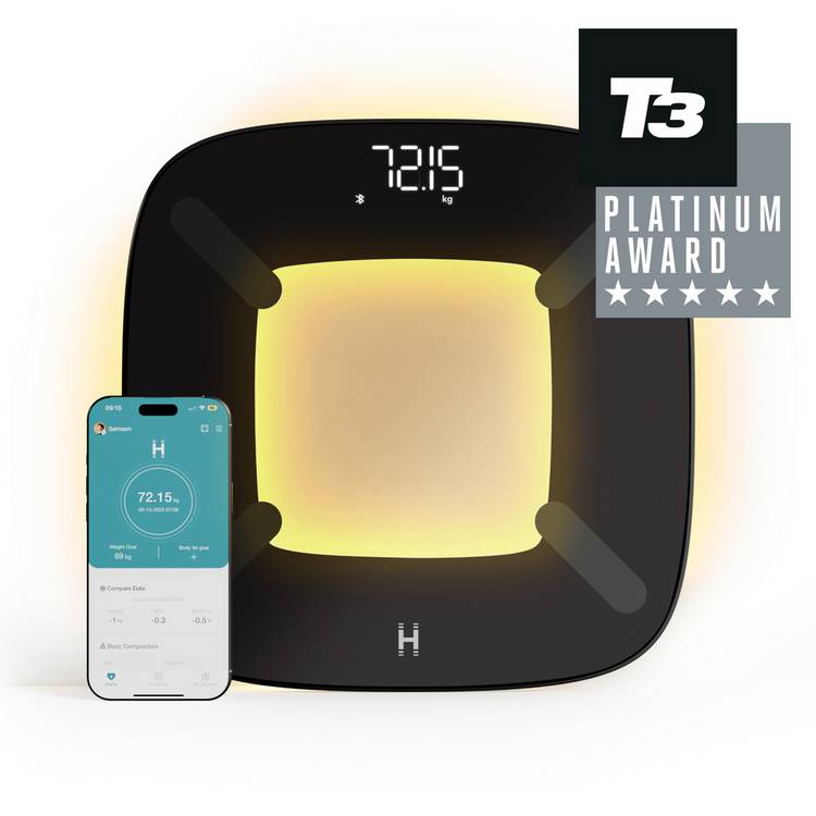 Homedics smart body analyser scale black - British product
