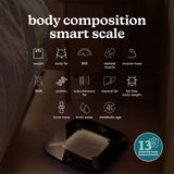 Homedics smart body analyser scale black - British product