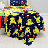 Pokemon Pikachu fleece throw 100x150cm - British product
