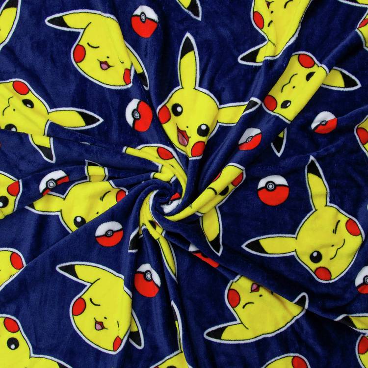 Pokemon Pikachu fleece throw 100x150cm - British product