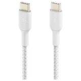 Belkin USB-C braided cable white 2m, imported from the UK