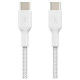 Belkin USB-C braided cable white 2m, imported from the UK