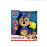 Paw Patrol Chase pull-along telephone toy for kids (British brand)