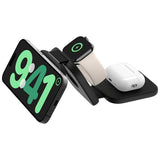 Belkin 15W Qi2 3-in-1 foldable wireless charger black (British brand)