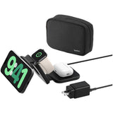 Belkin 15W Qi2 3-in-1 foldable wireless charger black (British brand)