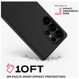 Tech21 EvoLite black case for Samsung Galaxy S25 Ultra - British product
