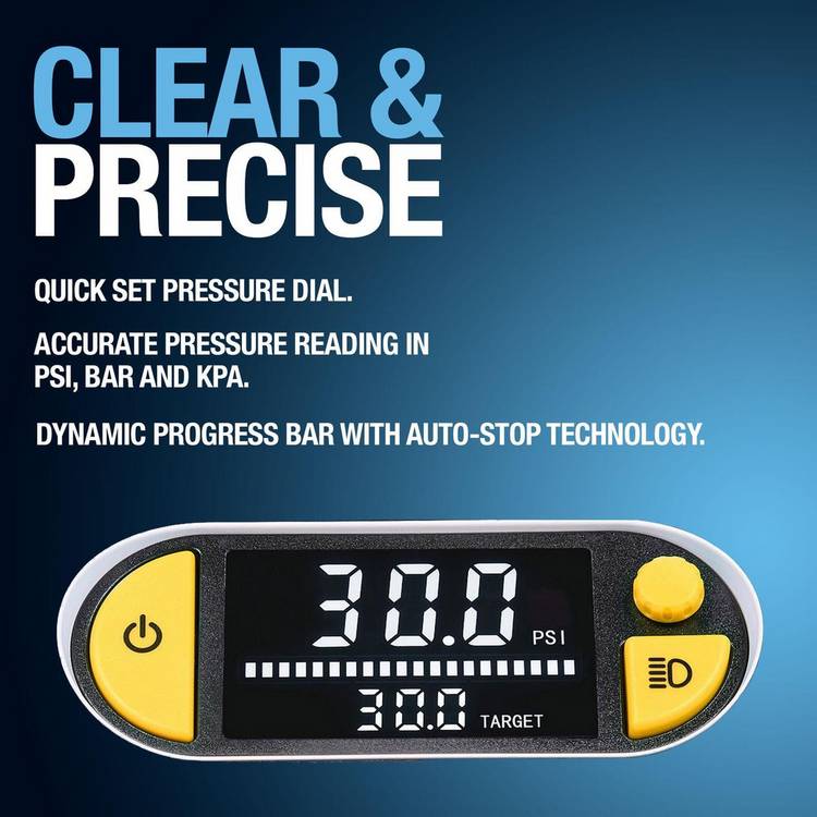 Ring Ultrainflate 30 digital tyre inflator, UK version