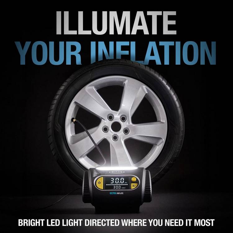 Ring Ultrainflate 30 digital tyre inflator, UK version