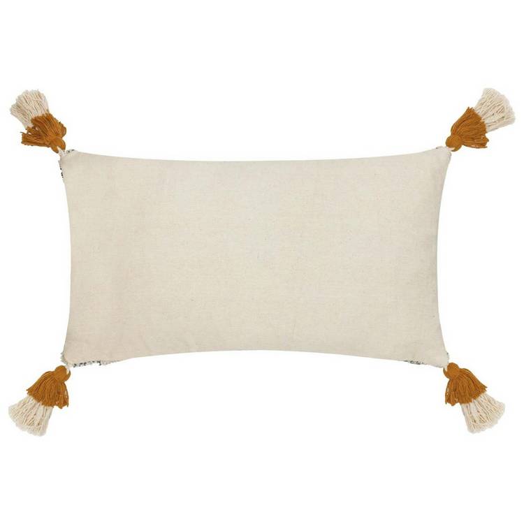 furn striped cushion cream 30x50cm, imported from the UK