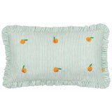 furn Les Fruites Oranges cushion light blue 30x50cm (British brand)