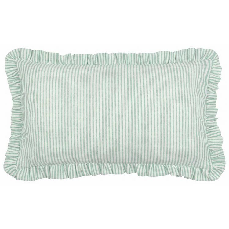 furn Les Fruites Oranges cushion light blue 30x50cm (British brand)