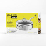 good FOOD Tri Ply multi pan 28cm - British product