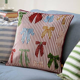 Argos furn Noortje Bows Cushion Pink 45x45cm- Buy online at McGrocer