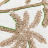 furn palm tree fringe cushion green 45x45cm - British product