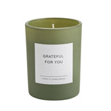 Home medium singlewick candle Honey & Sandalwood (British brand)
