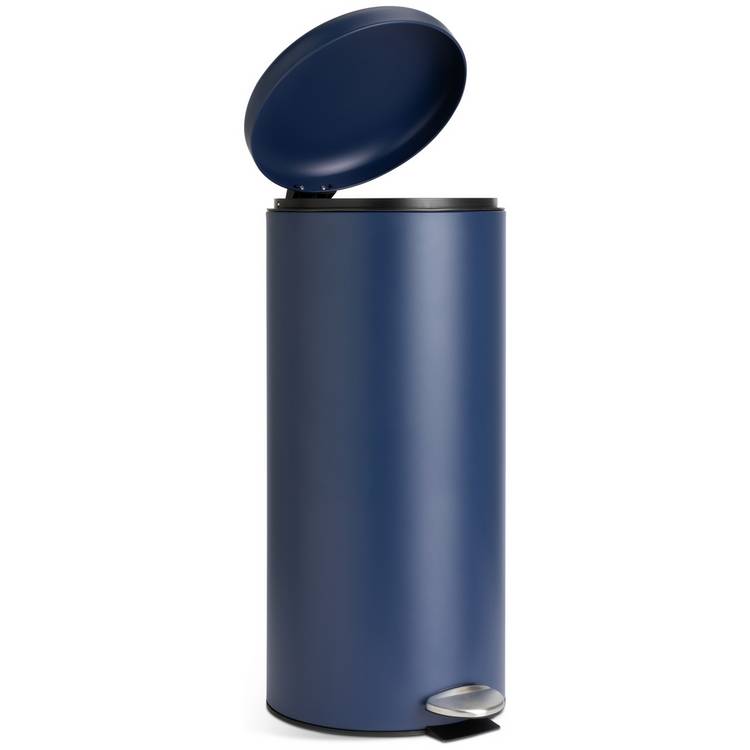 Habitat domed pedal bin navy 30 litre (British brand)