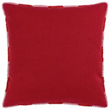 Heya Home check tufted cushion pink 45x45cm (British brand)