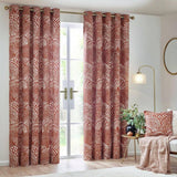 Argos Hoem Nola Eyelet Curtains Chestnut 117x183cm- Buy online at McGrocer