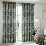 Argos Hoem Nola Eyelet Curtains - Olive - 117x137cm- Buy online at McGrocer