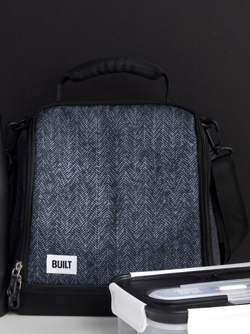 BUILT Black Professional lunch bag 6 litre - British product