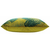 Paoletti cushion gold palm leaf 50x50cm, imported from the UK