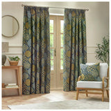 Argos Wylder Ophelia Pencil Pleat Curtains Blue 117x137cm- Buy online at McGrocer