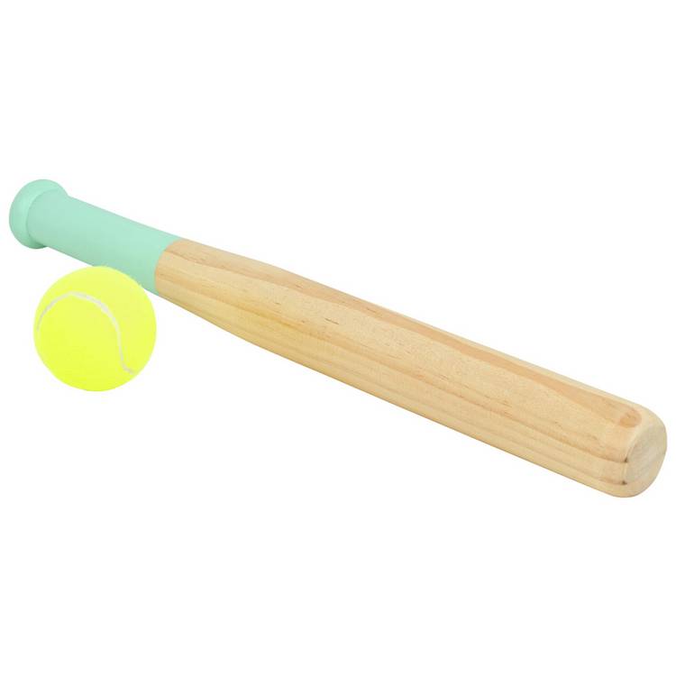 TP wooden rounders set with pastel bases - British product