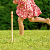 TP wooden rounders set with pastel bases - British product