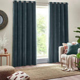 Yard chenille eyelet curtains Marine 117x137cm, UK version