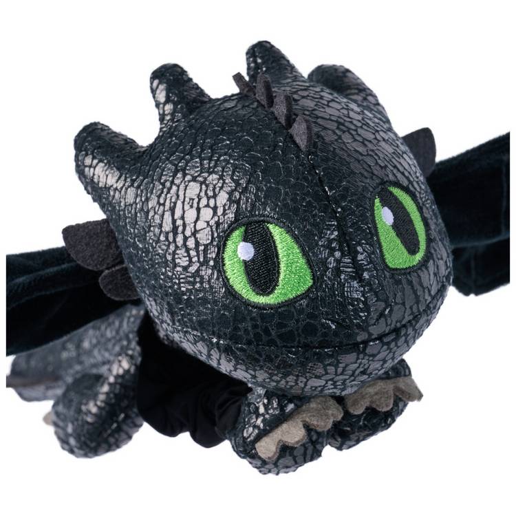 Toothless gliding plush dragon toy 12 inches - British product