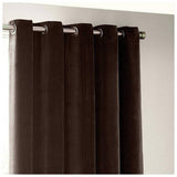 Yard Chenille Curtains brown 117x137cm - British product
