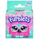 Hasbro Furby Furblet Flo Flo plush toy, UK version