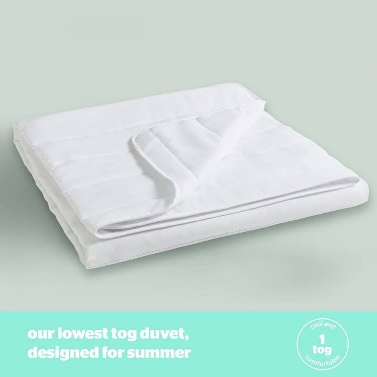 Silentnight Summer Breeze 1 Tog Duvet Single, UK version