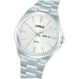 Lorus silver dial watch bracelet 40mm, imported from the UK