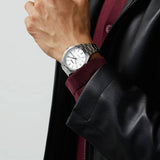 Lorus silver dial watch bracelet 40mm, imported from the UK
