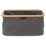 Brabantia foldable laundry basket pepper black 40 litre (British brand)