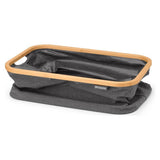 Brabantia foldable laundry basket pepper black 40 litre (British brand)