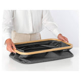 Brabantia foldable laundry basket pepper black 40 litre (British brand)