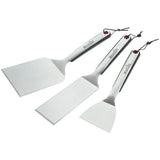 Charbroil griddle starter kit 3-piece stainless steel tools (British brand)