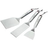 Charbroil griddle starter kit 3-piece stainless steel tools (British brand)