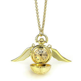 Harry Potter Golden Snitch pendant watch with 25 inch chain - British product