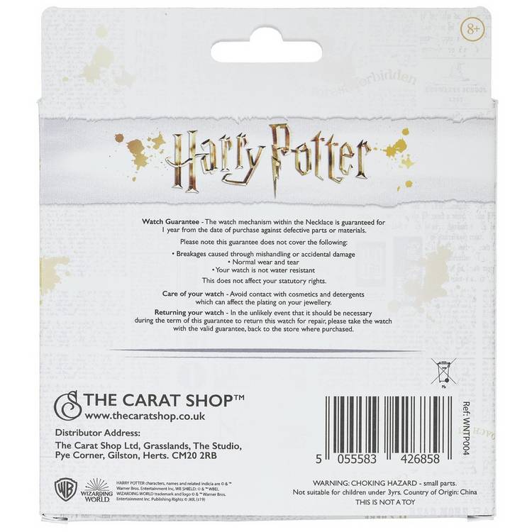 Harry Potter Golden Snitch pendant watch with 25 inch chain - British product