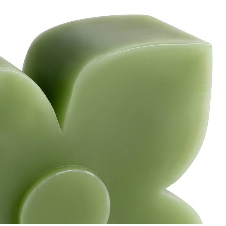Habitat shaped candle Oak and Geranium 14cm imported from the UK